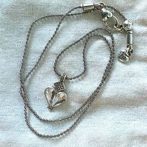 Brighton heart necklace